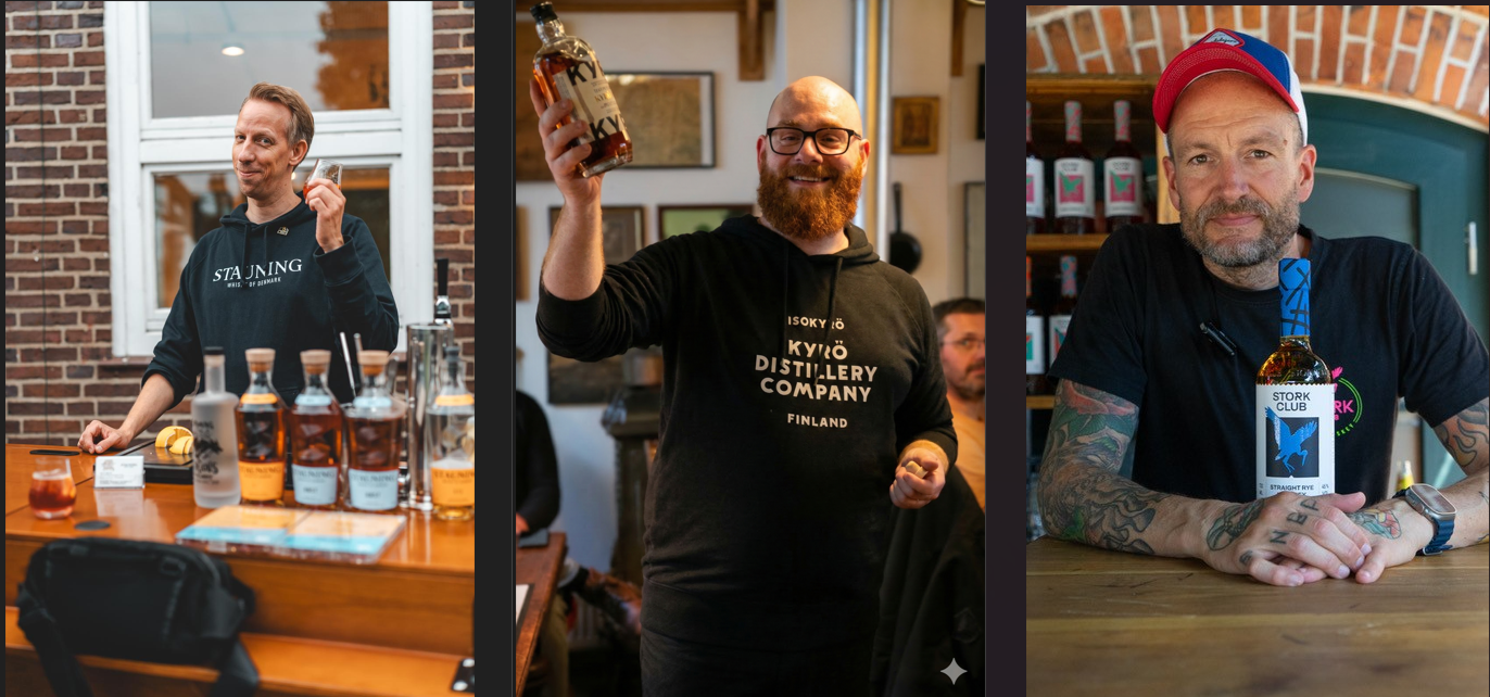 From Europe with Rye: Stauning, Kyrö und Stork Club mit den Markenbotschaftern!