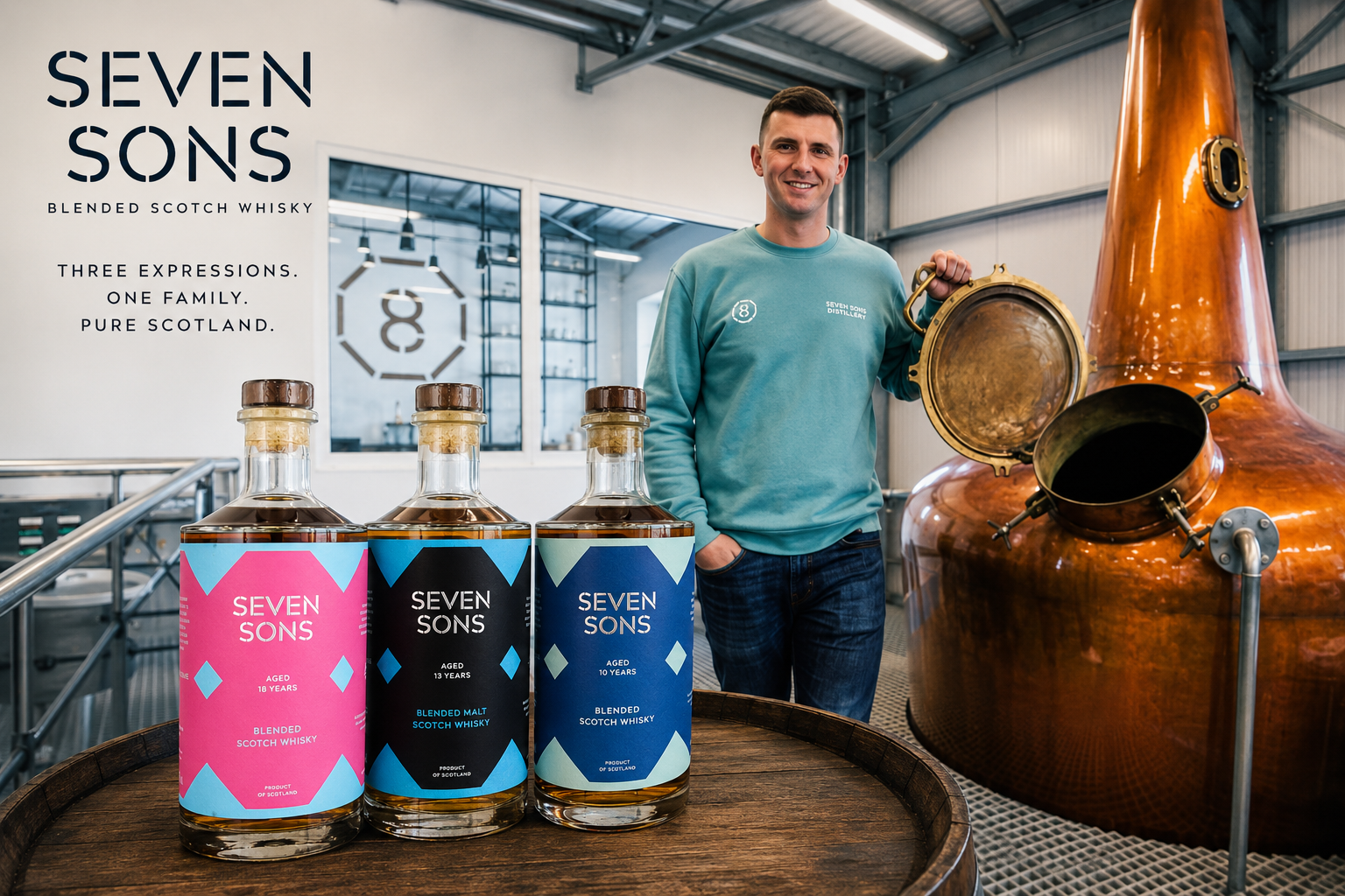 Whisky & Genuss Tage 2026 - 8 Doors Distillery aus Schottlands hohem Norden - ENGLISCH