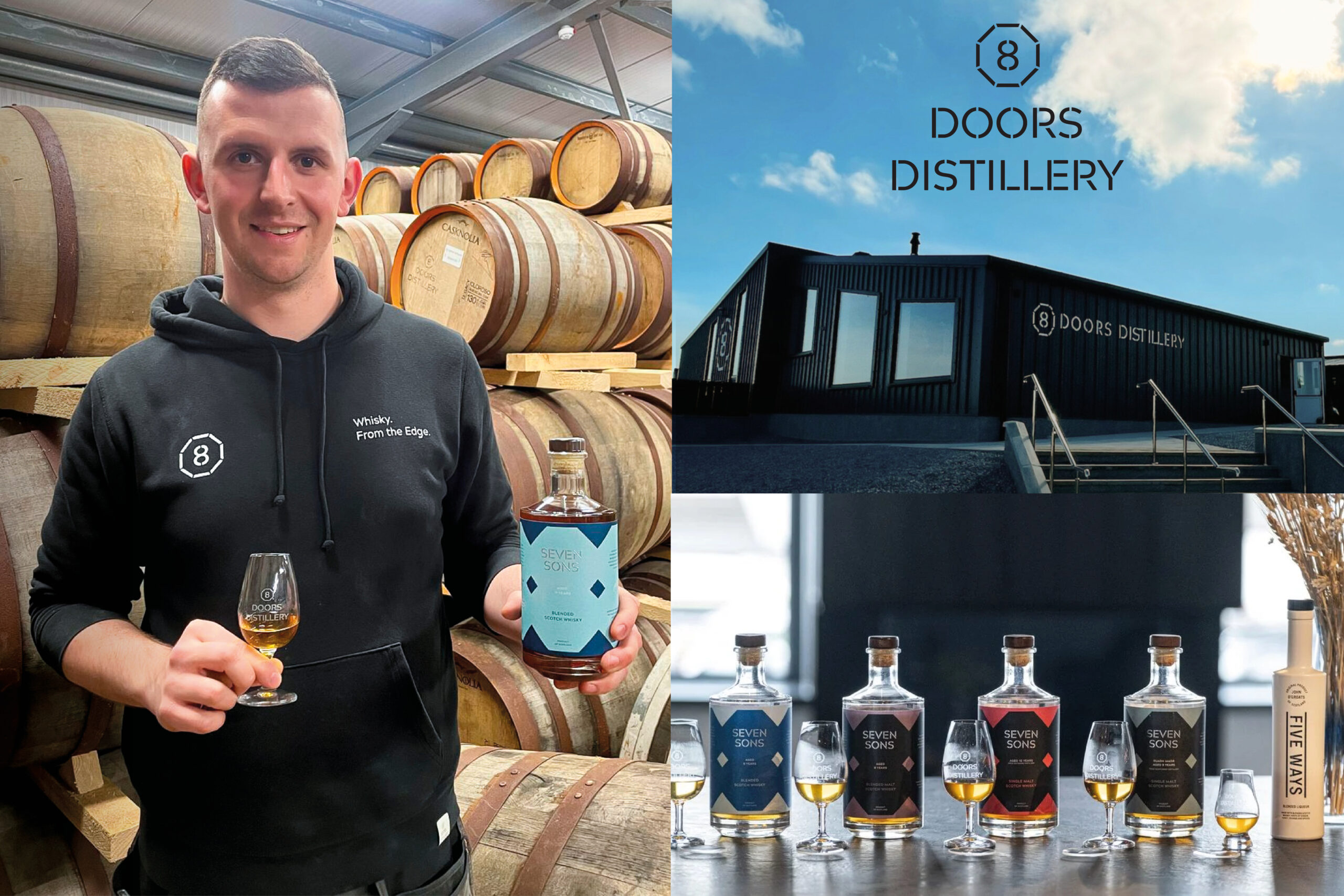Whisky & Genuss Tage 2026 - 8 Doors Distillery aus Schottlands hohem Norden - ENGLISCH