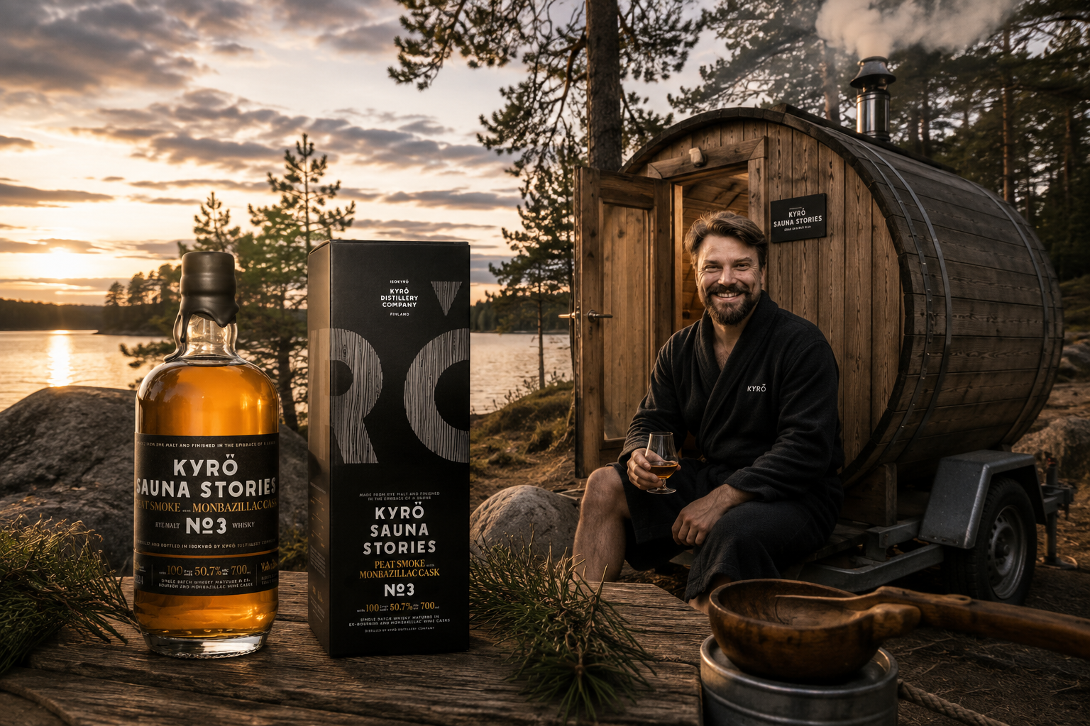 Whisky & Genuss Tage 2026 - Kyrö Tasting in der Sauna
